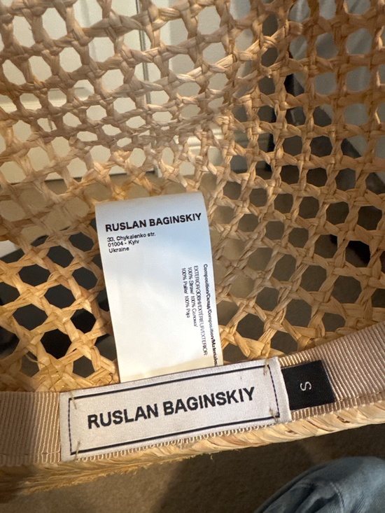 Ruslan Baginskiy Fedora straw hat main image 7